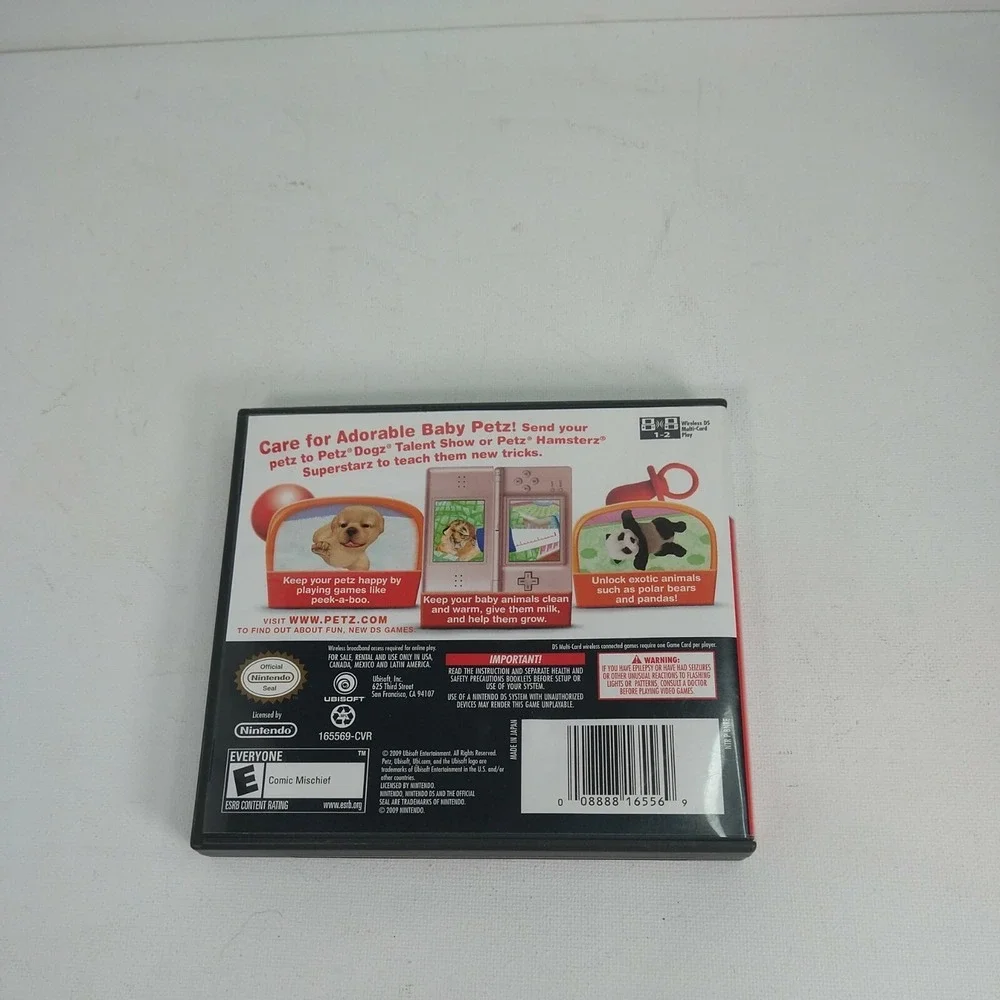 Petz Nursery (Nintendo DS, 2009) Complete